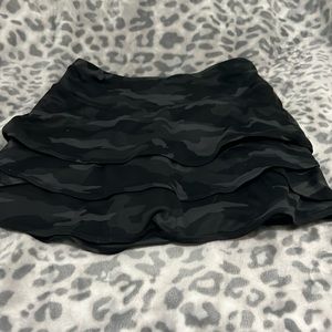 Athleta Girl Camo Lux Swing Skort